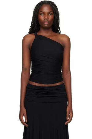 Gimaguas Black Fiocco Top