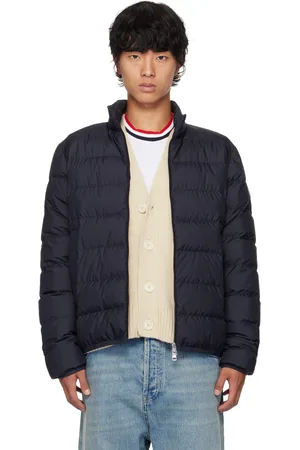 Moncler Navy Baudinet Down Jacket