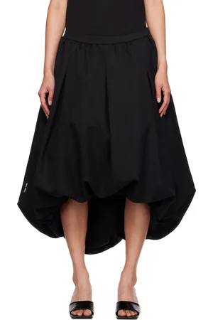 Yume Yume Black Balloon Midi Skirt