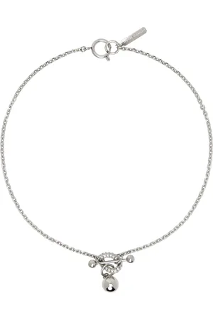 Justine Clenquet Silver Gordon Choker