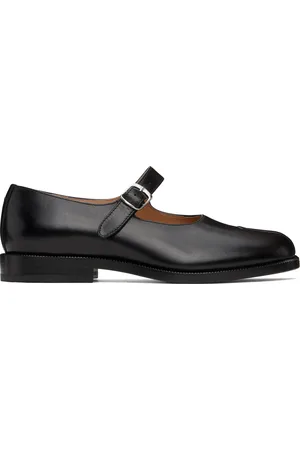 Maison Margiela Black Tabi Mary Jane Loafers