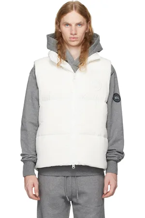 Canada Goose White White Disc Lawrence Down Vest