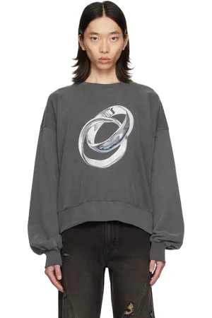 lesugiatelier Gray Ring Sweatshirt