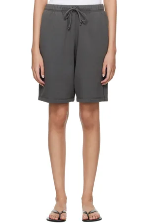 The Row Gray Stanton Shorts