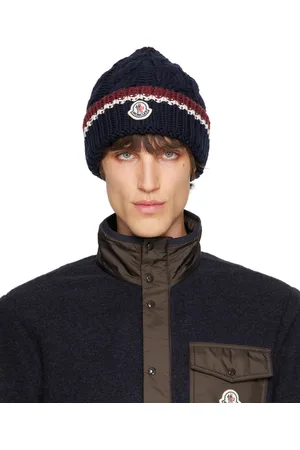 Moncler Navy Archivio Beanie