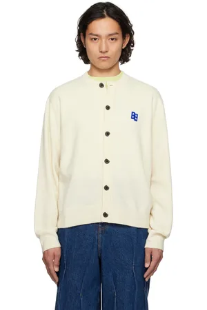 Ader Error Off-White Sig; TRS Tag 02 Cardigan