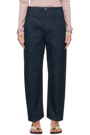 LEMAIRE Indigo Twisted Jeans