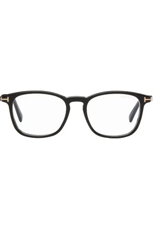 Tom Ford Black Square Blue Block Glasses