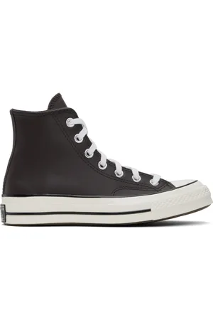 Converse Brown Chuck 70 Heritage Colour Leather High Top Sneakers