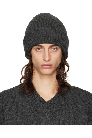 OUR LEGACY Gray Stately Wool Beanie