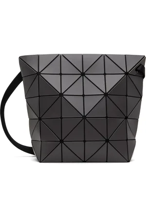 Issey Miyake Gray Blocky Shoulder Bag