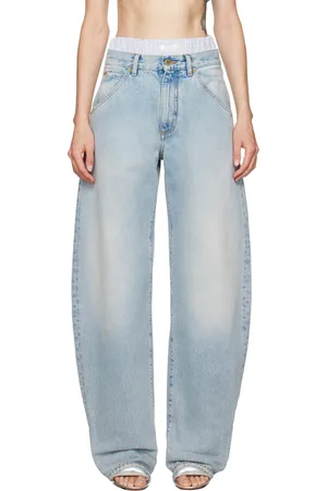 DARKPARK Blue Khris Barrel Leg Jeans