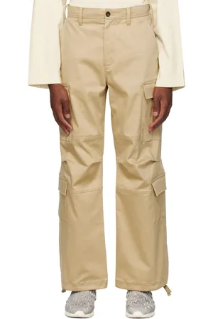 Kijun Beige Woody Cargo Pants