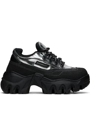 ROMBAUT Black & Silver Boccaccio II Asfalto Sneakers