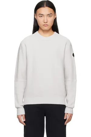 Moncler Gray Patch Sweater