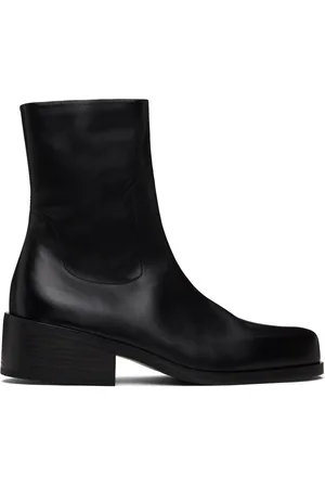 MARSÈLL Black Cassello Ankle Boots