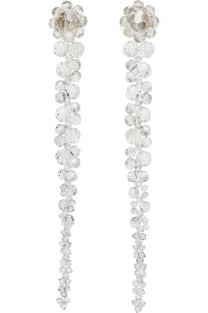 Simone Rocha Gray Drip Earrings