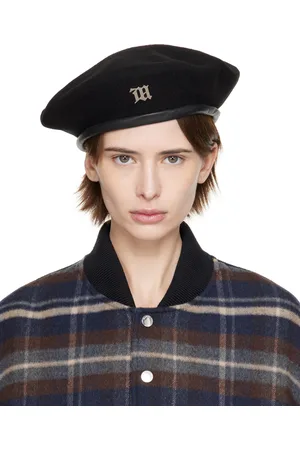 MISBHV Black Signature Wool Cap