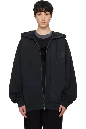 Maison Margiela Black Zip Hoodie