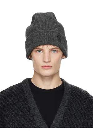 WOOYOUNGMI Gray Knit Beanie