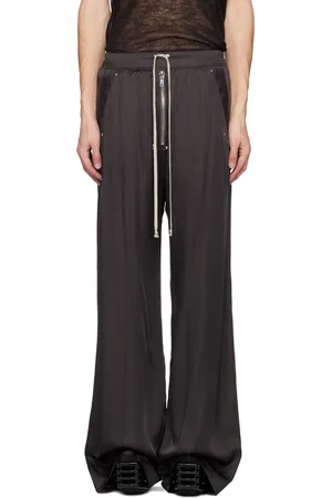 Rick Owens Gray Wide Bela Trousers
