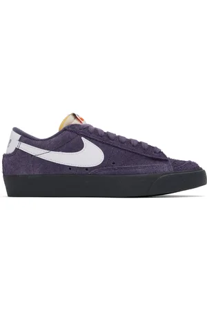 Nike Purple & White Blazer Low 