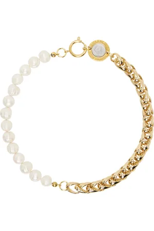 In Gold We Trust Gold Chain Pearl Necklace