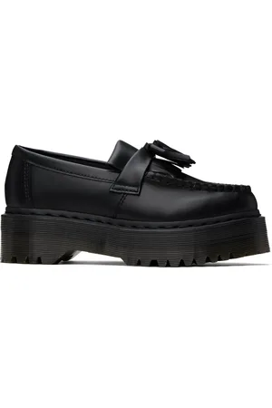 Dr. Martens Black Adrian Quad Mono Loafers