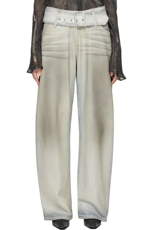 Acne Studios Blue Coated Jeans