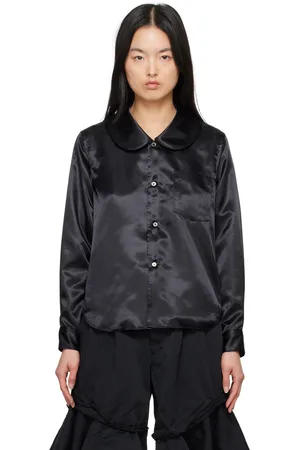 Comme des Garçons Black Peter Pan Collar Shirt