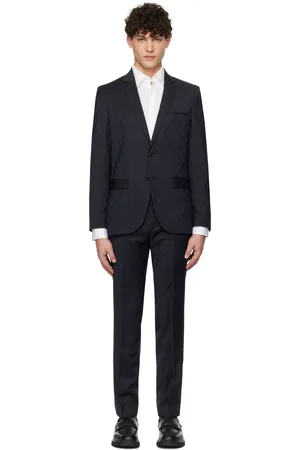 HUGO BOSS Navy Extra Slim Fit Suit