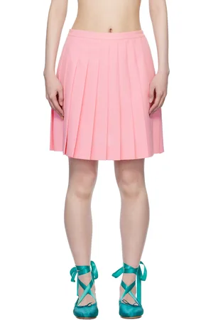 SANDY LIANG Pink Lilo Midi Skirt