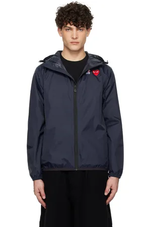 Comme des Garçons Navy K-Way Edition Claude Jacket