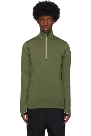 Moncler Khaki Maglia Lupetto Sweater