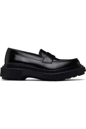 ADIEU PARIS Black Type 182 Loafers
