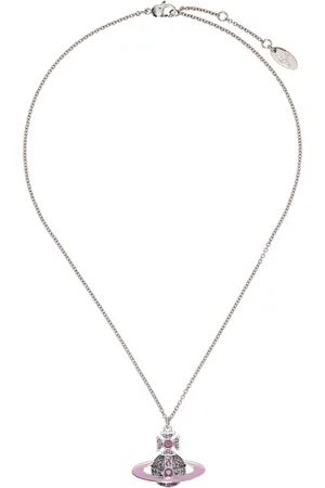 Vivienne Westwood SSENSE Exclusive Capsule Silver Roxanne Pendant Necklace