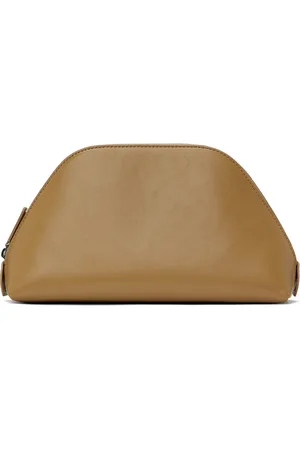 The Row Tan Devon Pouch