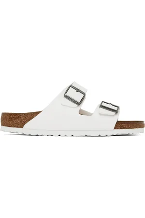 Birkenstock White Arizona Sandals