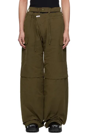 OTTOLINGER Khaki Baggy Cargo Pants