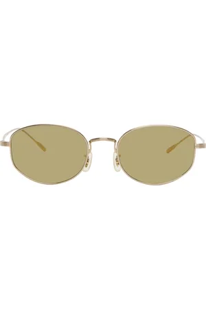 Oliver Peoples Gold Estra Sunglasses