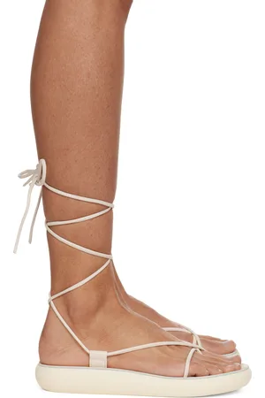 Ancient Greek Sandals Off-White Diakopes Comfort Sandals