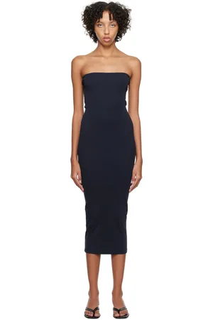 Flore Flore Navy Liv Midi Dress