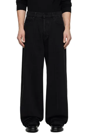 HUGO BOSS Black Loose-Fit Jeans