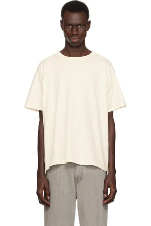 JOHN ELLIOTT Off-White Folsom Cropped T-shirt
