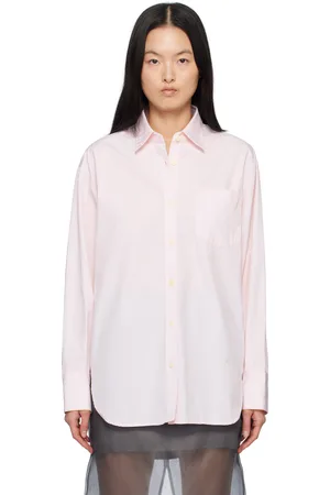 MARIA MCMANUS Pink Oversized Tunic Shirt