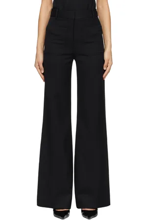 Victoria Beckham Black Alina Tailored Trousers