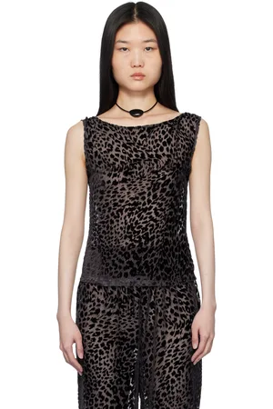 Caro Editions Black Alexa Tank Top
