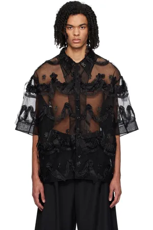 Simone Rocha Black Relaxed Shirt