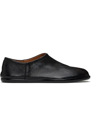 Maison Margiela Black Tabi Babouches Loafers