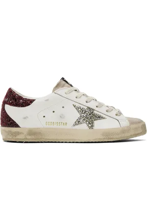 Golden Goose White Super-Star Sneakers